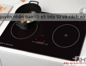 Nguyên nhân báo lỗi e5 bếp từ và cách xử lý nhanh chóng