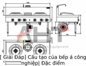 [ Giải Đáp] Cấu tạo của bếp á công nghiệp| Đặc điểm 