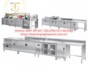 Thiết kế quầy pha chế inox giá rẻ