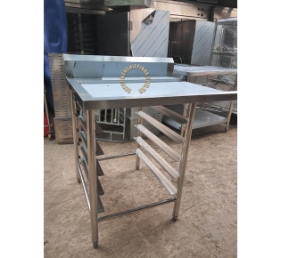 Bàn gia vị 2 tầng có gáy giá rẻ