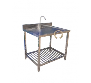 Bàn inox có vòi nước giá rẻ