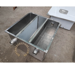 Bể tách mỡ inox 120 lít 