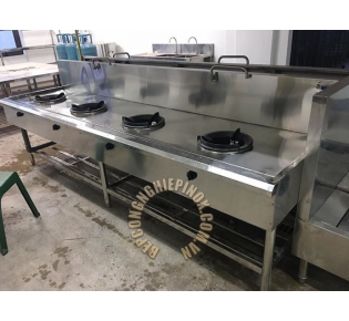 Bếp á 4 họng kiềng tô giá rẻ tại bepcongnghiepinox