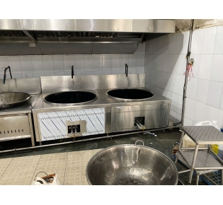 Bếp từ công nghiệp 1 họng lõm giá rẻ