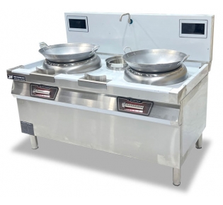 Bếp xào điện từ 2 họng giá rẻ 