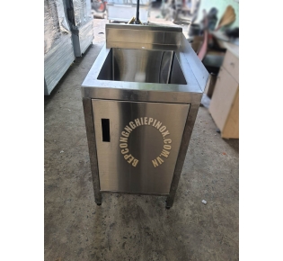 Bàn chậu rửa inox 1 hộc giá rẻ