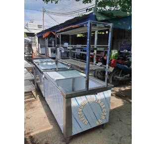 Chậu rửa inox có kệ trên giá rẻ