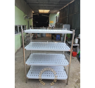Kệ đục lỗ 4 tầng giá rẻ