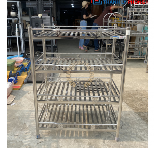 Kệ song inox 4 tầng giá rẻ