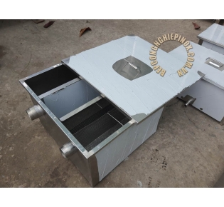 Bể Tách Mỡ Inox 25 Lít