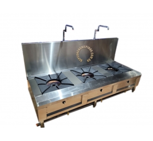 Bếp hầm 3 họng có gáy giá rẻ