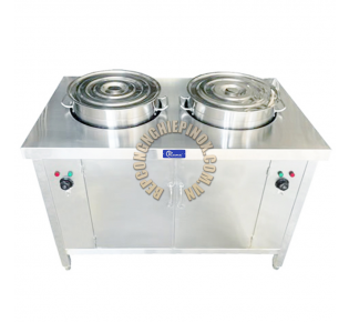 Tủ hâm nóng cơm canh 2 hộc chất lượng cao - giá tận xưởng