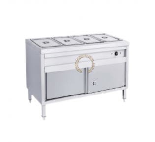 Tủ hâm nóng thức ăn 4 khay 2 cửa giá rẻ