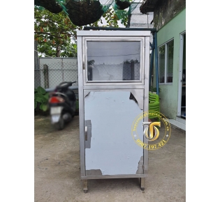 Tủ hấp hải sản 3 tầng dùng gas giá rẻ bepcongnghiepinox
