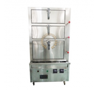 Tủ hấp inox 3 ngăn giá rẻ