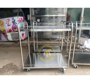 Xe đẩy inox gia  vị giá rẻ