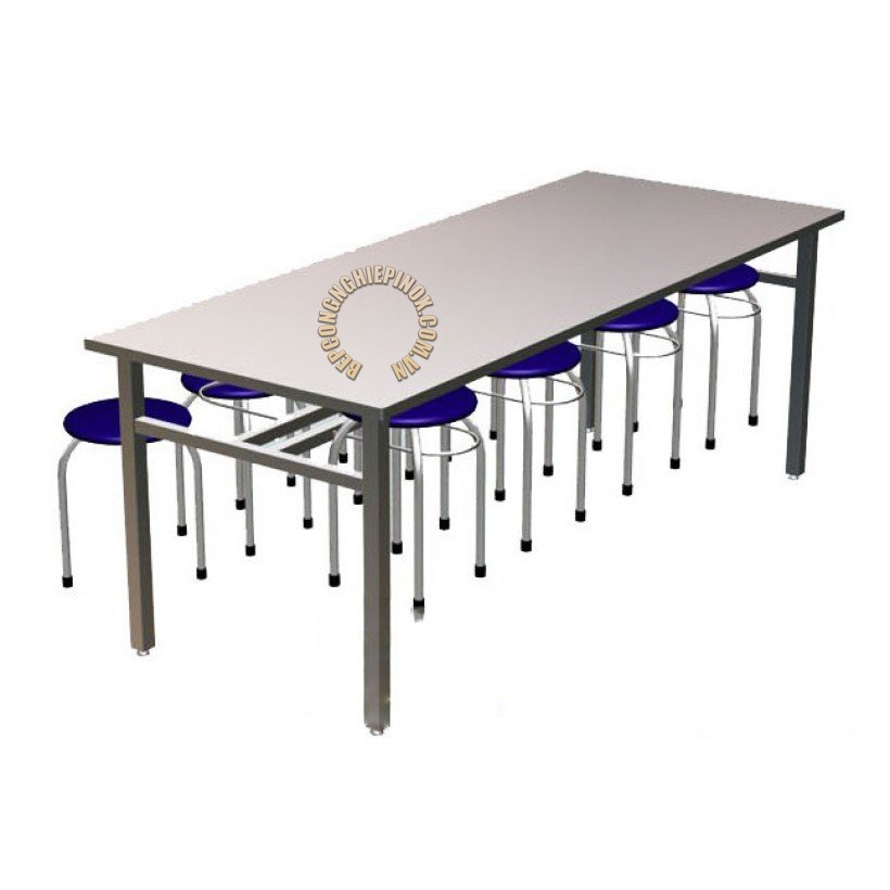 Bàn ăn công nghiệp inox giá rẻ tận gốc