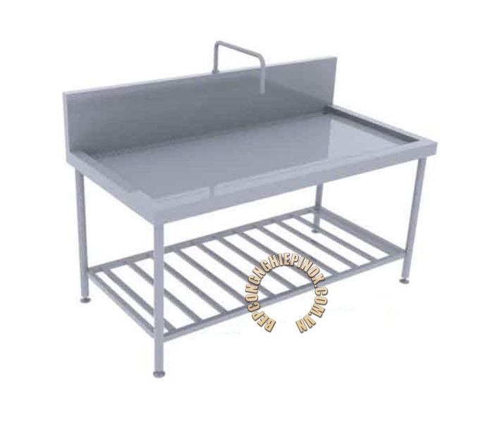 Công ty thi công bàn inox có vòi nước giấ rẻ cao cấp