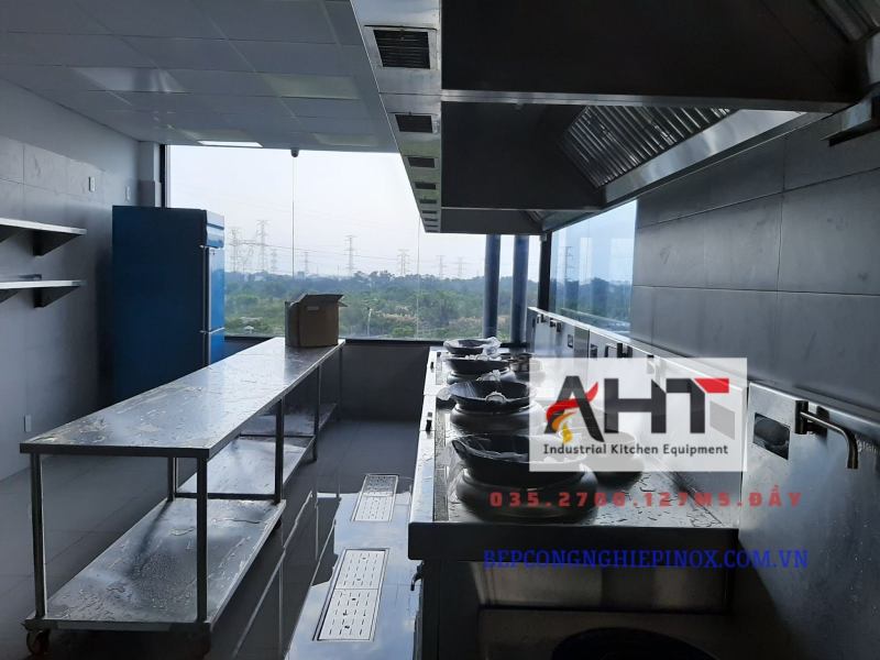 Xưởng sản xuất bếp Á 1 họng kiềng tô bepcongnghiepinox AHT