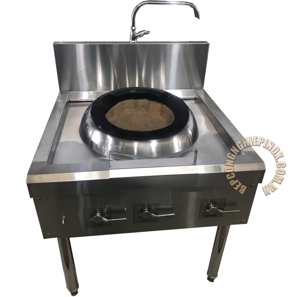 Bếp Á 4 họng kiềng gang đúc uy tín bepcongnghiepinox AHT