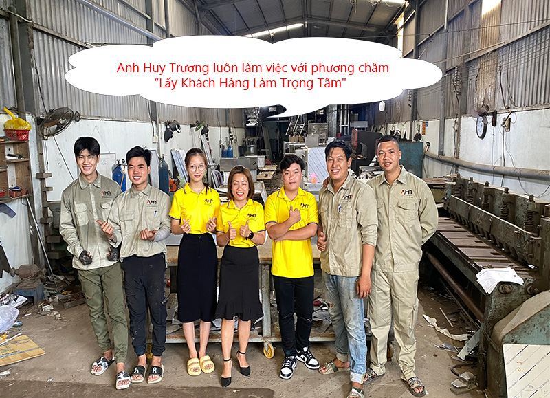 Mua bếp á công nghiệp uy tín bếp công nghiệp inox Anh Huy Trương