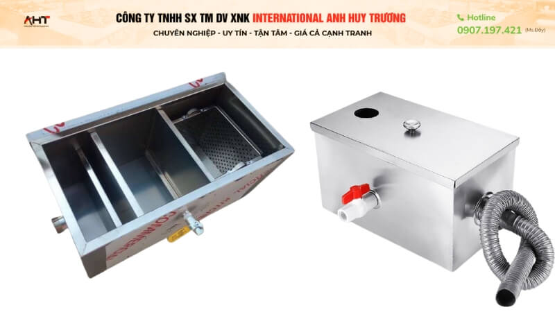 Bể tách mỡ inox quận 11