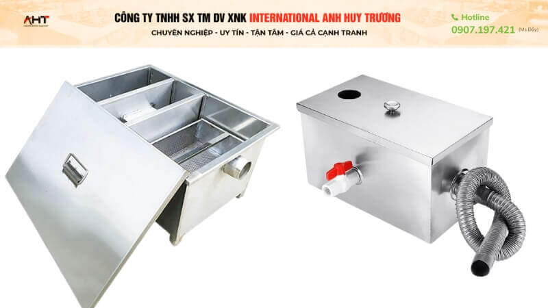 Bể tách mỡ inox quận Bình Tân giá tốt