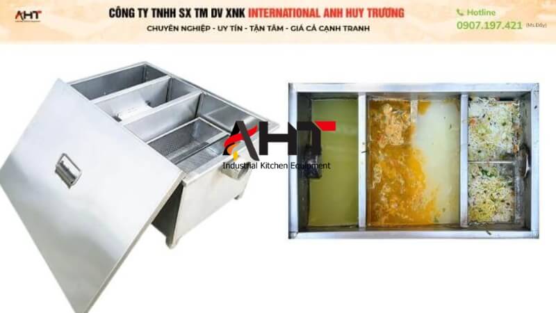 Bể tách mỡ inox quận Bình Thạnh giá rẻ