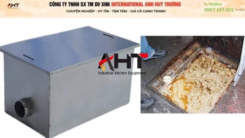 Bể tách mỡ inox quận Bình Thạnh giá tốt