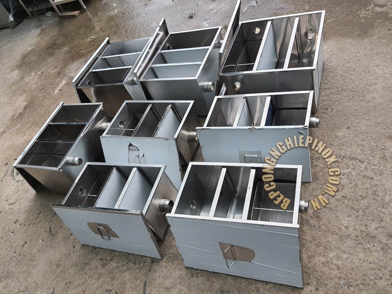 mua bể tách mỡ inox quận 8 giá tốt
