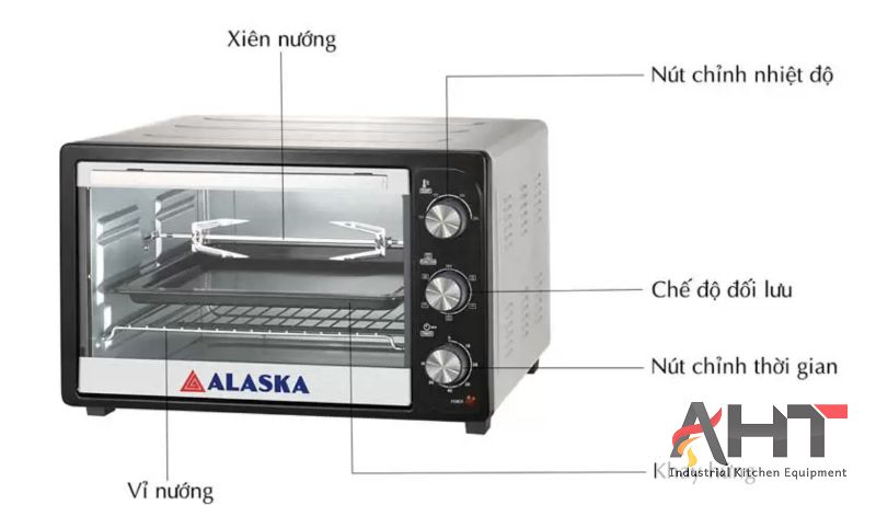 hướng dẫn sử dụng lò nướng alaska
