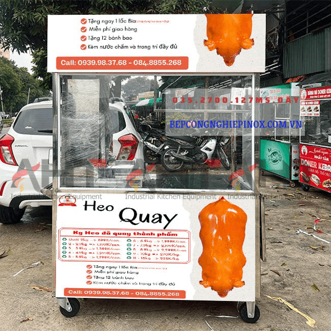 Lò quay heo công nghiệp tại TP HCM