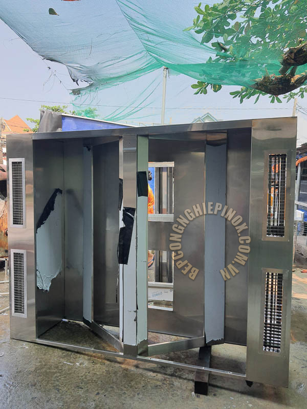 Chụp hút gió khí tươi giá rẻ bepcongnghiepinox Anh Huy Trương
