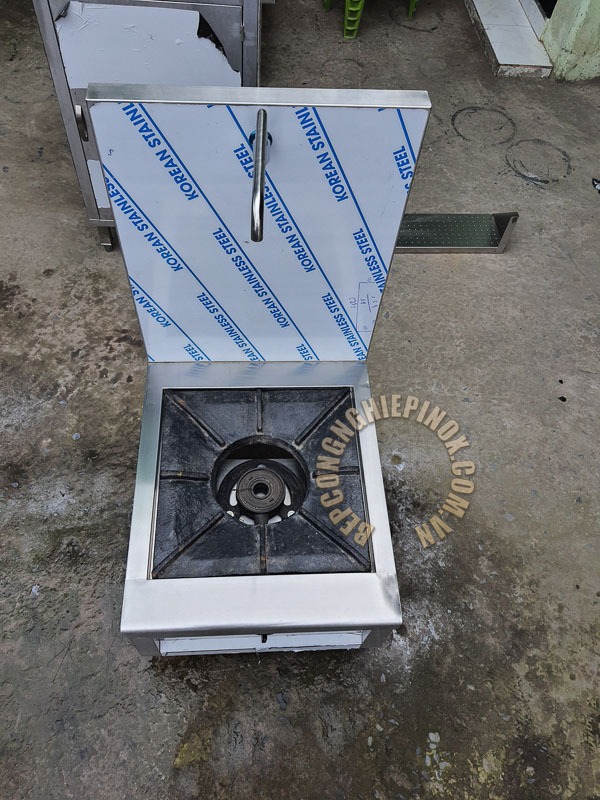 Bếp hầm đơn inox công nghiệp gáy giá tốt tại bepcongnghiepinox