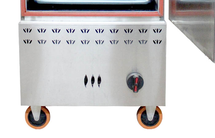Tủ nấu cơm gas 10 khay chất lượng cao - Bếp Công Nghiệp Inox Anh Huy Trương