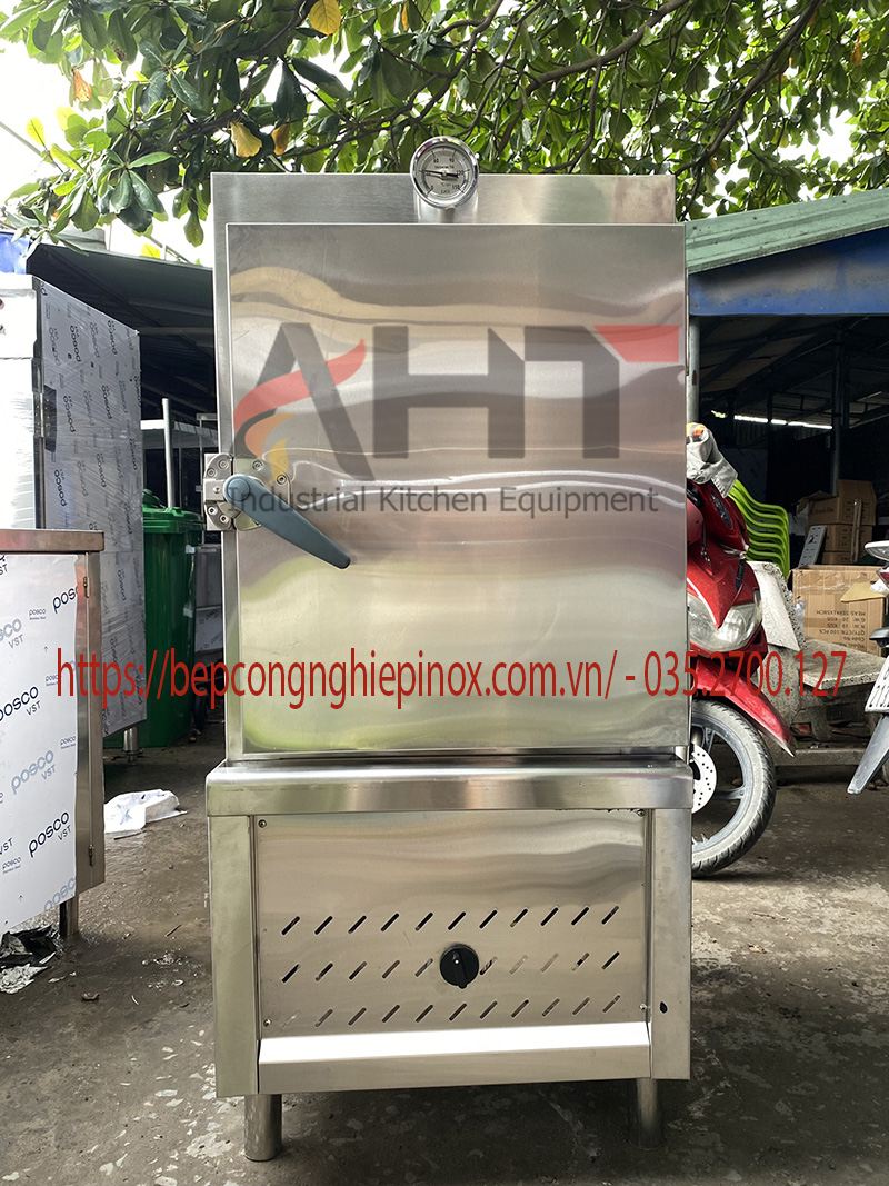 Giá tủ cơm gas 8 khay rẻ tận gốc tại bepcongnghiepinox Anh Huy Trương