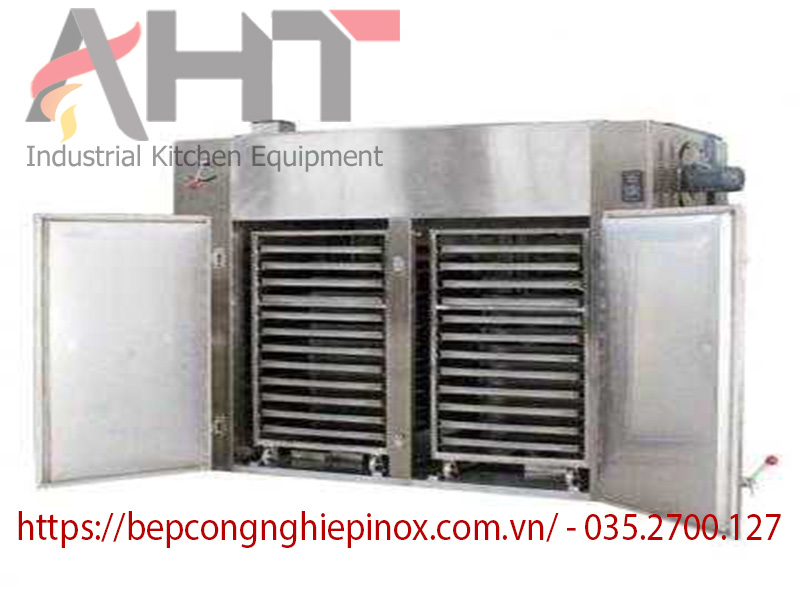 Tủ giữ nóng khay cơm - Lò hấp công nghiệp chất lượng tại bepcongnghiepinox